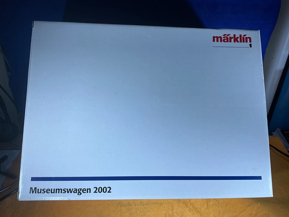 E11-83 TRAIN CARS - MUSEUMSWAGEN 2002 - GAGE 1 - MARKLIN 1 #58315 - Image 2 of 4