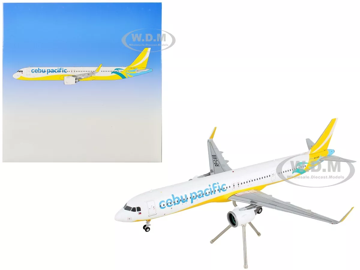 AIRBUS A321NEO AIRCRAFT CEBU PACIFIC 1 200 DIECAST MODEL BY
