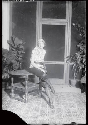 Miss Rebecca thomas Philadelphia seen a costume ball Palm Beac- 1921 Old Photo