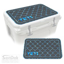 SeaDek Pad Top se adapta a YETI Tundra Cooler - Alfombra EVA Marina - DG/AQ - Escalas Yeti