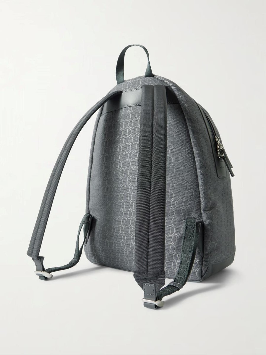 Christian Louboutin ZIP N FLAP Monogram Logo Jacquard Canvas  display picture 2