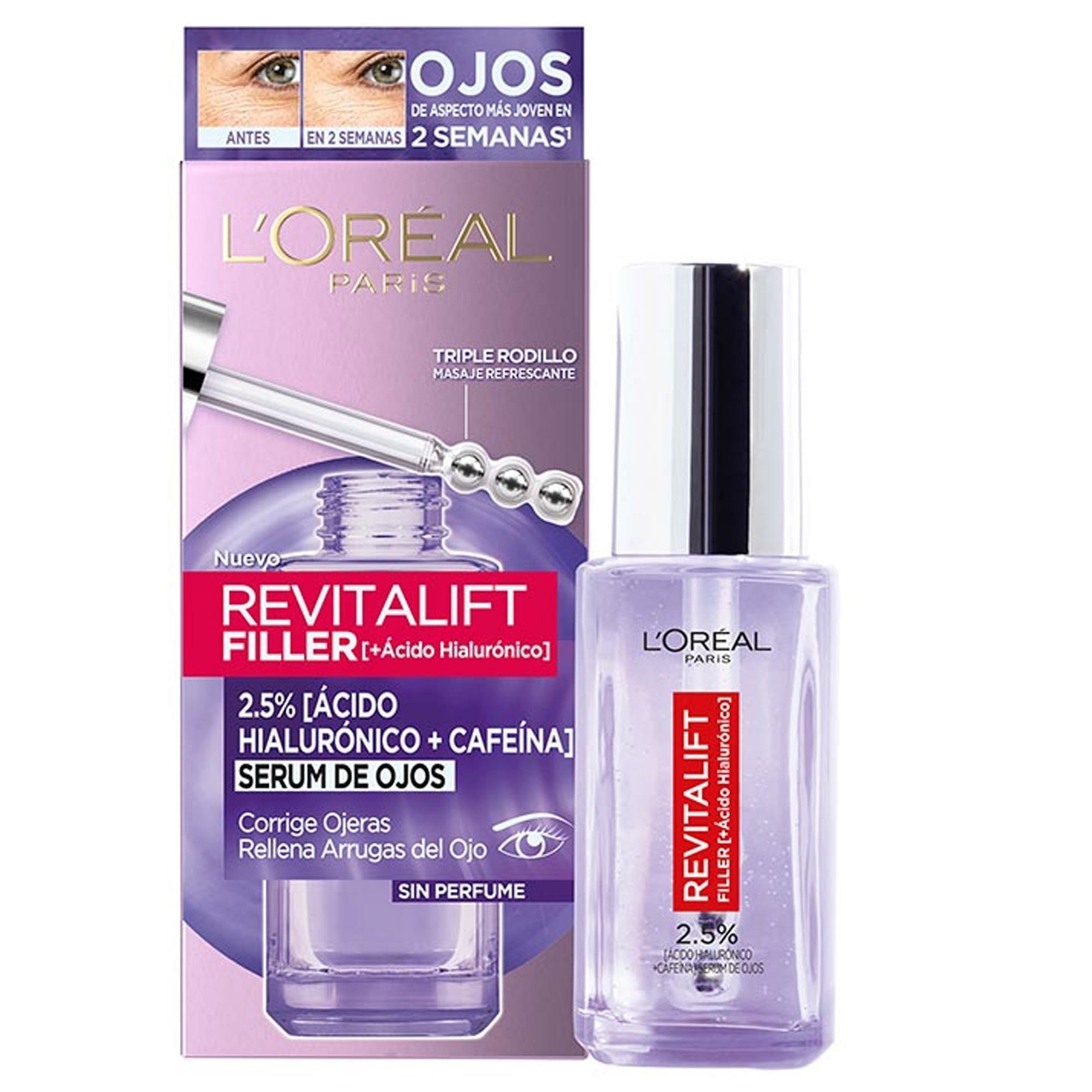 LOREAL PARIS REVITALIFT FILLER SIERO CONTORNO OCCHI RIMPOLPANTE 20ML