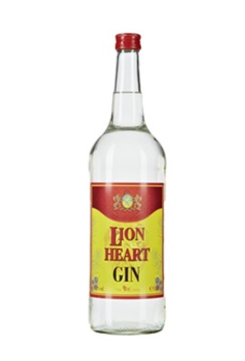 Lion Heart Dry Gin 37,5 % Vol.   - 1 L Flasche Gin