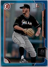 2015 BOWMAN DRAFT BLUE #61 BRETT LILEK NM-MT 54/150 MARLINS