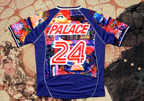 Palace Pachinko Jersey Neon Size Medium Brand New - Afbeelding 3 van 4