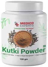 Ayurvedic Kutki Powder Organic, Picrorhiza Kurroa powder 100 gms