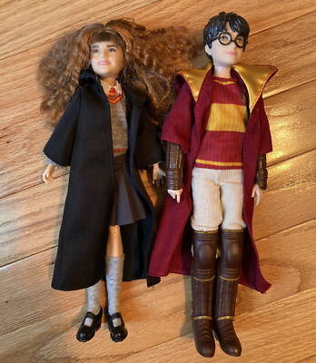 Harry Potter Hermione Doll Lot Of 2 2018 Wizarding World 10" Mattel With  robes | eBay