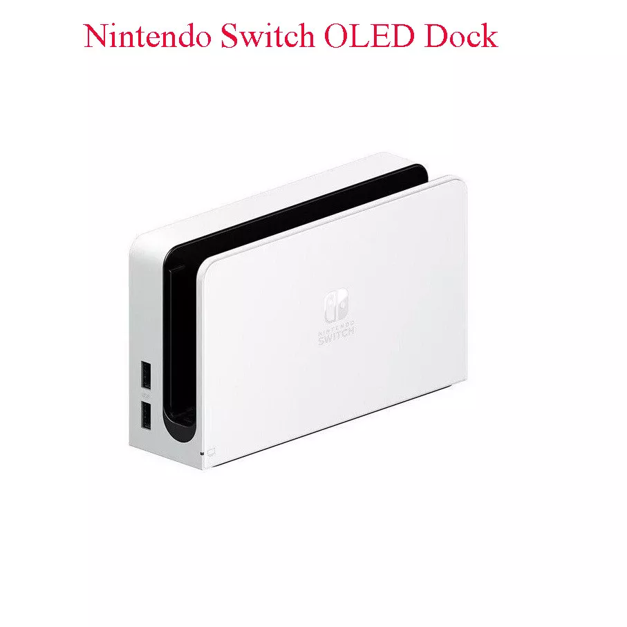 Original Nintendo Switch OLED Dock Only White Station | eBay