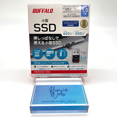 BUFFALO Ultra Compact Portable SSD 1TB USB3.2 Gen2 SSD-PST1 BUFFALO Ultra Compact Portable SSD 1TB USB3.2 Gen2 SSD-PST1