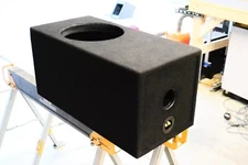 Prefab Single 12" 32hz Ported Subwoofer Enclosure Box - Made In USA