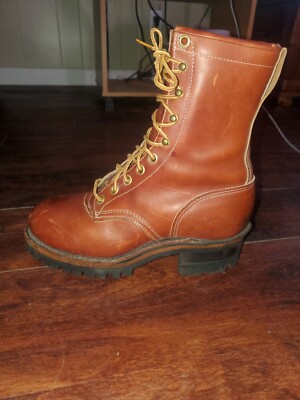 SANTA ROSA Boot John Muir Vibram Montagna sole Steel Toe Mens 6W *Read Descript.
