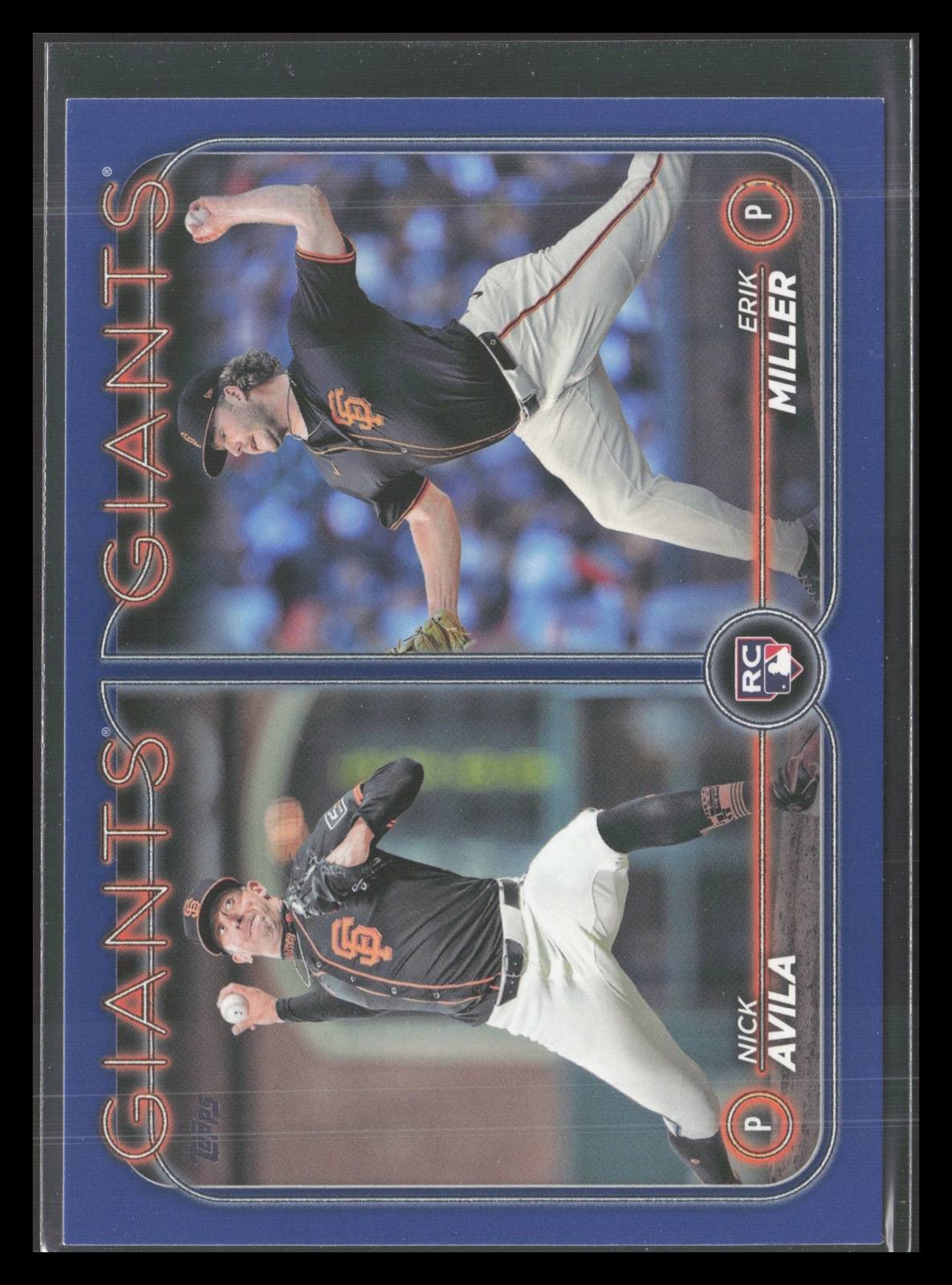 2024 Topps Update Royal Blue #US271 Erik Miller Nick Avila