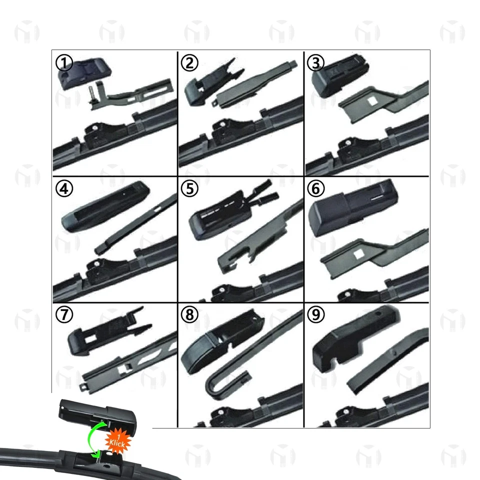 Essuie-Glaces Avant Pour TOYOTA CAMRY | 2001-2006 [20/22"] - Photo 2/3