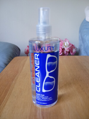 Luxury Eyeglass Cleaner Spray 8.4 oz Anti-Reflective Glass, Brand New, Sealed