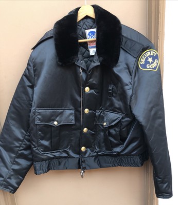 security guard bomber jacket