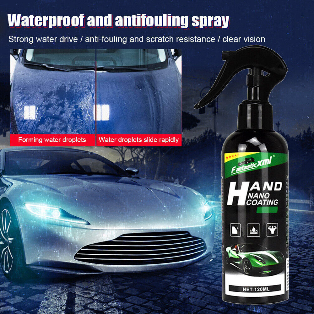 Car Ceramic Coating Detailing Paint Protection Spray Glass Plated