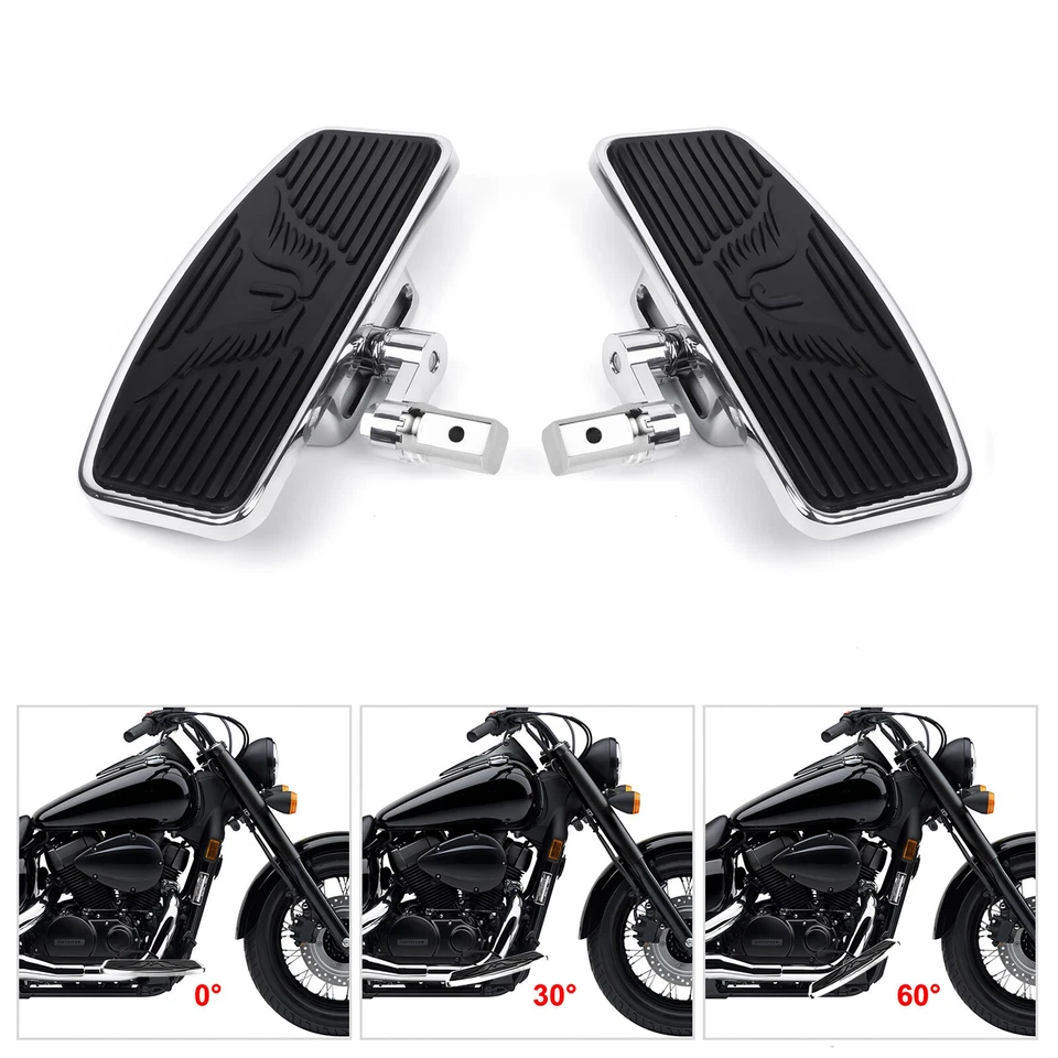 Front Footboards Floorboards For Yamaha V star/Dragstar 400 650 Custom 1997+ - Image 4 of 4