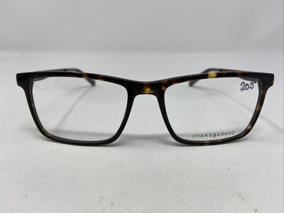 Jhane Barnes Trichotomy TO 54-17-140 Tortoise Full Rim Eyeglasses Frame FR73