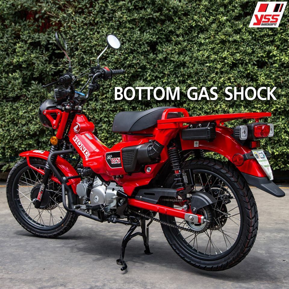 YSS Gas Shocks Adjustable G-Sport New Honda CT125 Trail 125 YSS Gas Shocks Adjustable G-Sport New Honda CT125 Trail 125