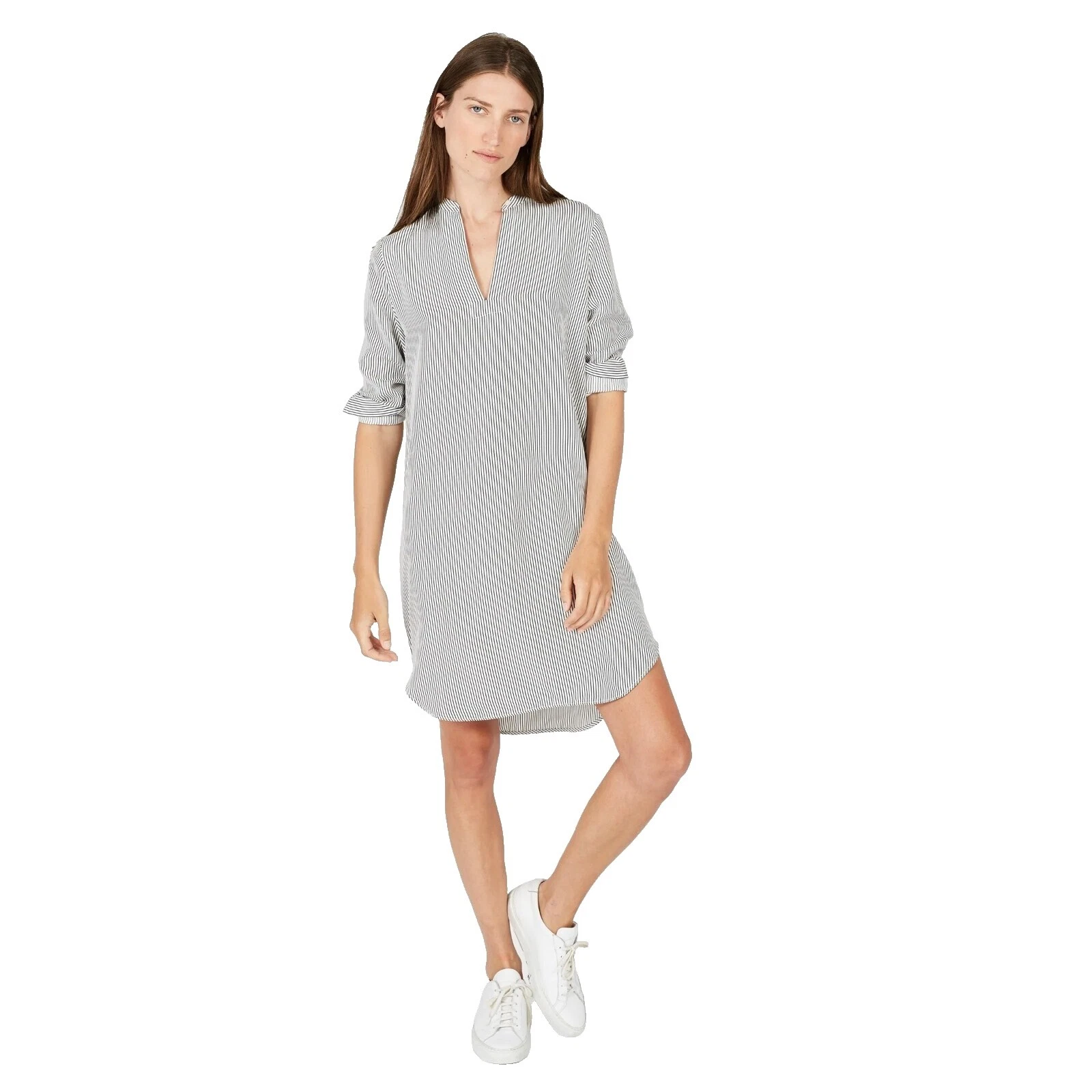 Silk Casual Shirt Dresses