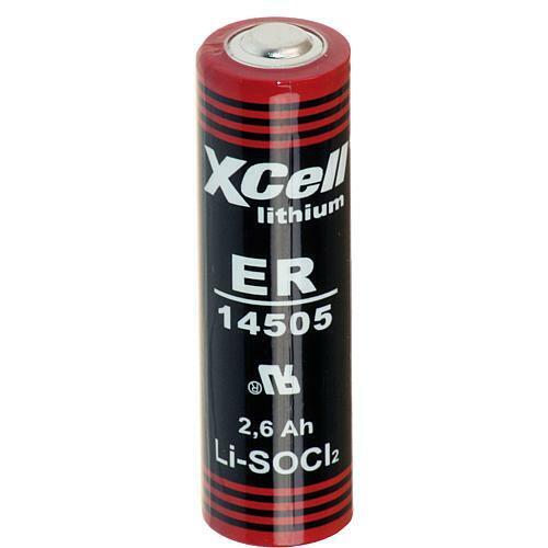Thumbnail - Xcell Lithium 3,6v Batterie Er14505 Ls14500 Aa Zelle