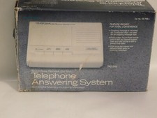 Vintage Duofone TAD-246 Telephone Answering Machine in box w/ tap  AC adopter