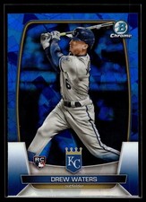 Drew Waters 2023 Bowman Chrome Sapphire Edition Rookie Card #14
