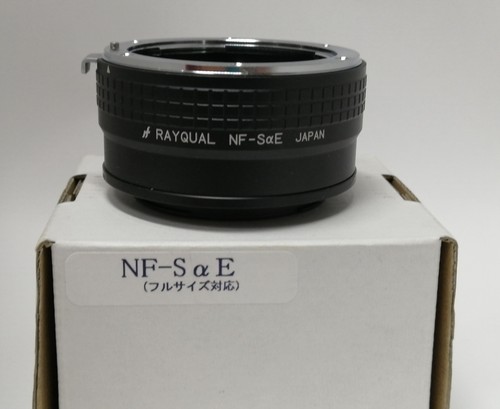 🎦VIDEO👀[Top MINT] Rayqual Adapter NF-SaE NF-SαE Nikon F to Sony αE Mount JAPAN - Picture 2 of 14
