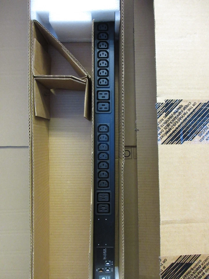 NEW DELL K535N 6804 Power Distribution Unit Metered PDU 21xC13 6xC19 Rackmount - Image 2 of 4