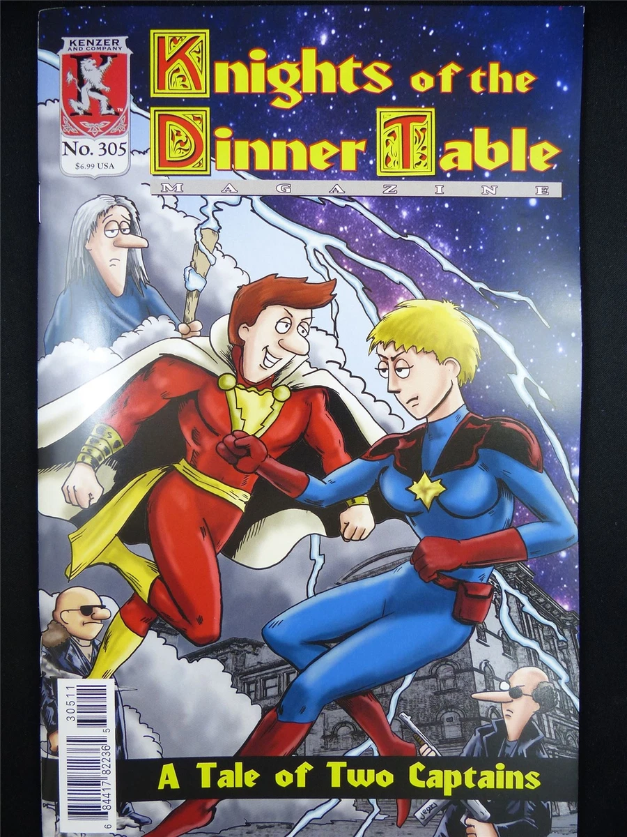 KNIGHTS of the Dinner Table: A Tale of Two Captains #305 - Jul 2023 Kenzer  Comic | eBay