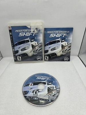 Need for Speed: Shift Sony PlayStation 3 PS3 Game Complete With Manual Tested