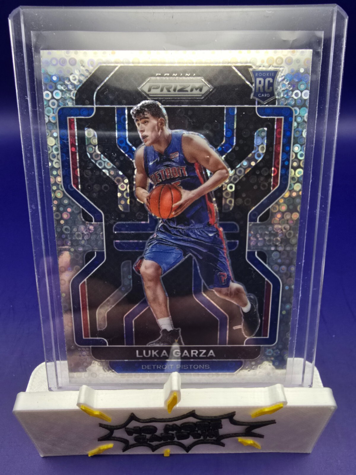 2021-22 Panini Prizm Luka Garza RC #303 Fast Break Silver Disco Rookie