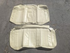 New 1971-1972 Chevelle Rear Convertible Seat Covers Covert Malibu Ss Conv Malibu