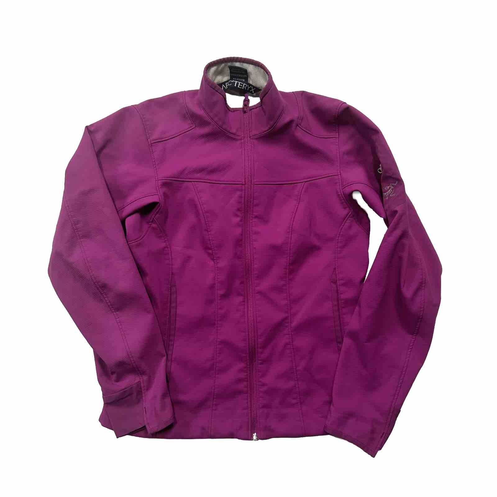Giacca foderata in pile Arc'teryx Donna Softshell Taglia XS Rosa Vintage In perfette condizioni rara