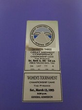 1993 Great Midwest Basketball Championships Memphis ticket stub