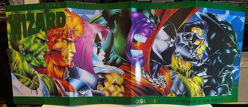 1992 Wizard Magazine The Guide To Comics Special Edition With Foldout Cover - Picture 2 of 4