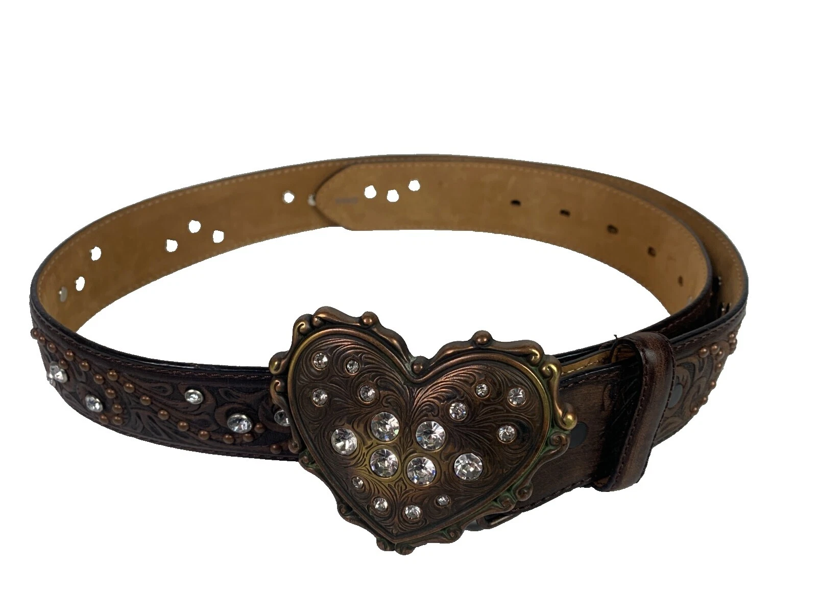 Cinturones de tamaño 34 Marrón Justin Boots para Mujeres