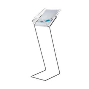 Leaflet Display Stand A4 Free Standing Brochure Holder Stand Ebay