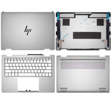 For HP ENVY X360 14-FA 14-FC TPN-C173 2-in-1 LCD Back Cover Palmrest Bottom Case