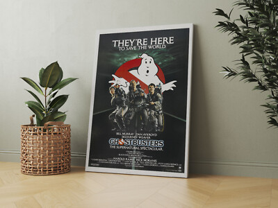 Ghostbusters Classic Movie - Leinwand - gerahmt oder Poster erhältlich