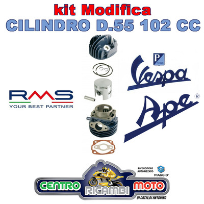 GRUPPO TERMICO PIAGGIO VESPA 50 SPECIAL CILINDRO 90cc - Foto 4