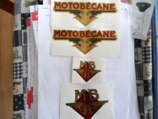 AUTOCOLLANT MOTOBECANE-MOTOCONFORT D45 100CC - 125CC ANNÉES 50