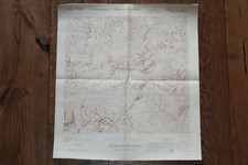 Deutsche Heereskarte Italien Pizzo del Diavolo von 1945 Provincia di Bergamo