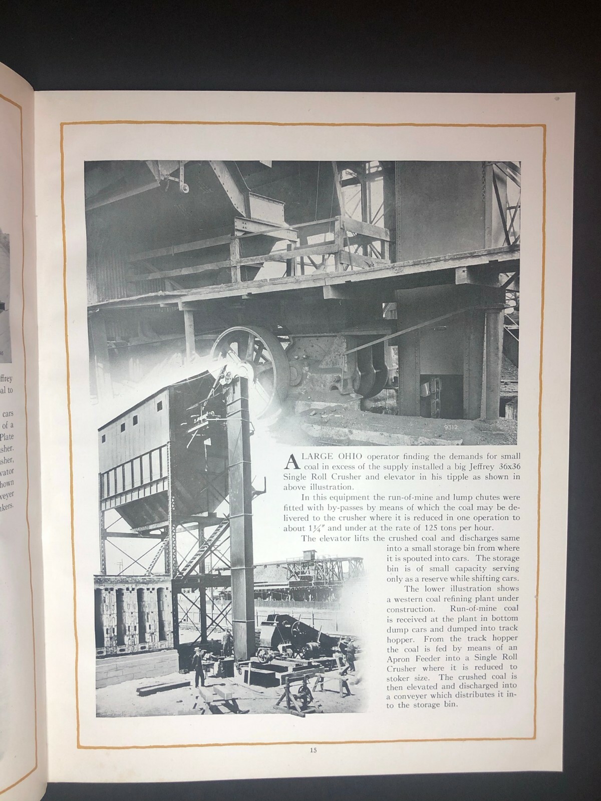 1919 88 pg. "Jeffrey Bucket Elevators" Product Catalog VGC