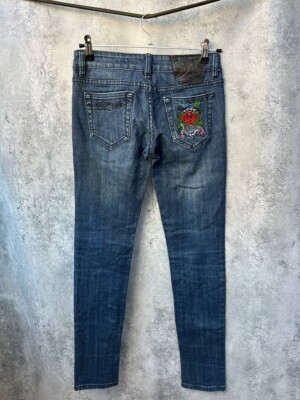 Ed Hardy by Christian Audigier Jeans Denim Pant Women's Size 26