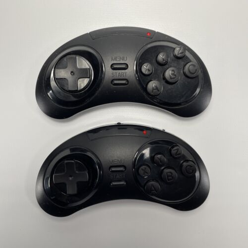 2- Sega Wireless Remote Controller Replacement for Atgames Sega Genesis Console - Picture 2 of 10
