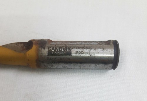 Sandvik Coromant R411.5-16534D16.50 P20 Brazed Carbide Tipped Drill - New - Old - Picture 5 of 12