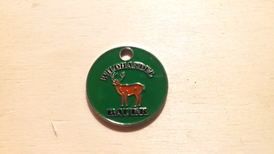 Einkaufswagen Chips - EKW - Korbchip - Wild Handel Bauer - Metall Chip #1