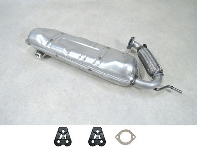 Endtopf + Anbaut. NEU für Smart ForTwo 451 Cabrio Coupe 1.0 Euro 5B Schalld.