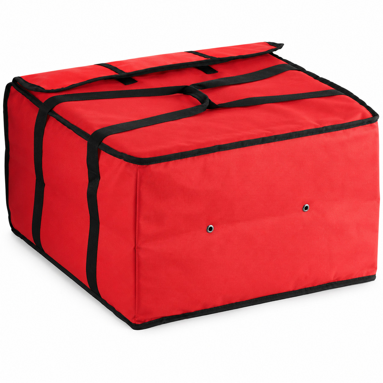 Insulated Pizza Bag 20" Red Nylon Hot Food Delivery Carrier 1 or 10 Pieces